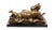 Nude Woman Smoking a Cigarette Sculpture, Bronze For Sale - Image 6 of 9