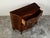 Brown Italian 1800s Walnut Three-Drawer Serpentine Front Commode with Bronze Hardware For Sale - Image 8 of 12