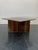 Table with beautiful selection walnut essence On an X base rests the plane that can be rotated and extendable with 4...