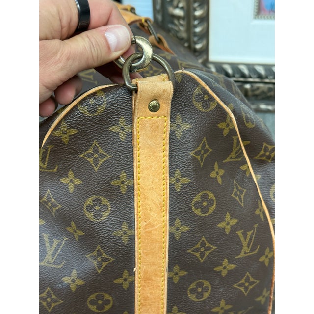 Louis Vuitton Keepall Boston Bandoulière Duffle/Weekender For Sale - Image 11 of 12