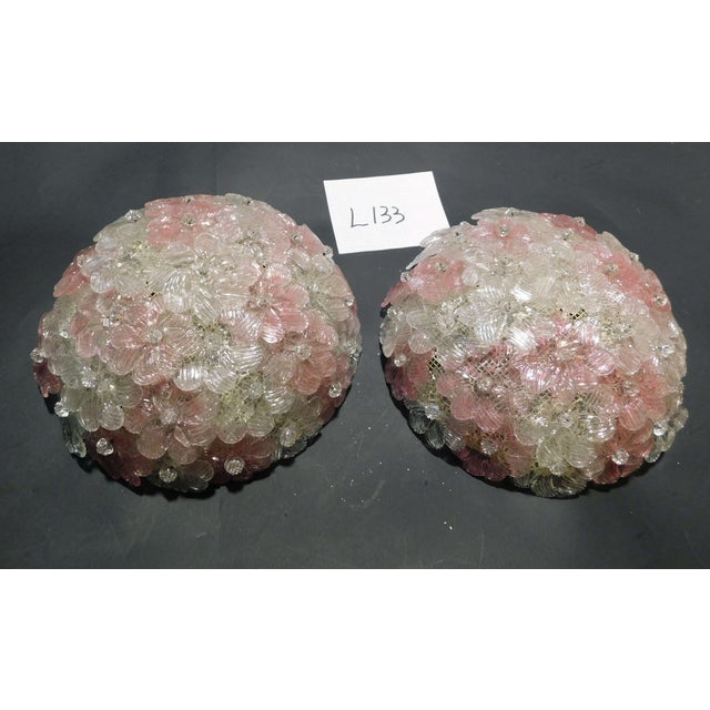 Barovier e Toso 1960s Millefiori Flush Mount by Barovier E Toso For Sale - Image 4 of 5