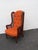 Hollywood Regency Extra Tall Caned Wing Back Livingroom Side Chairs a Pair 6654 For Sale - Image 14 of 17