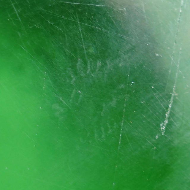 Green Venini Art Glass Vase 'Batutto' by Tobia Scarpa, Murano 1960 For Sale - Image 8 of 8