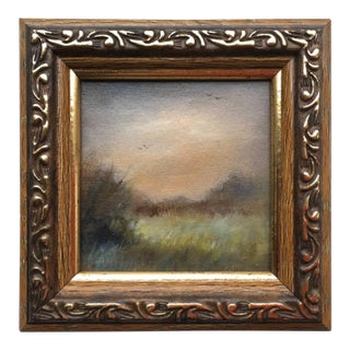 Framed Original Painting Landscape by Valeriya Serova For Sale