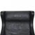 Model 2204 Wingchair in Black Leather by Børge Mogensen, 1990s For Sale - Image 3 of 18