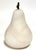 Hand-Carved Alabaster Fruit Sculptures Pear and Apple Collectible 1980s For Sale - Image 9 of 13