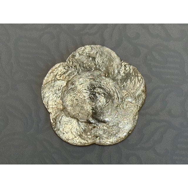 1960's Hallie St. Mary, Inc. Matching Capiz Shell Placemats & Coasters - Sets of 8 - 17 pcs For Sale - Image 9 of 15