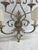 White 1990s Fine Art Lamps French Regency Wrought Iron Acanthus Leaf Wall Sconce Lamp A For Sale - Image 8 of 11