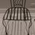 Vintage French Style Wrought Iron Garden Chairs With Sunburst Design, 2 Pieces For Sale - Image 12 of 16