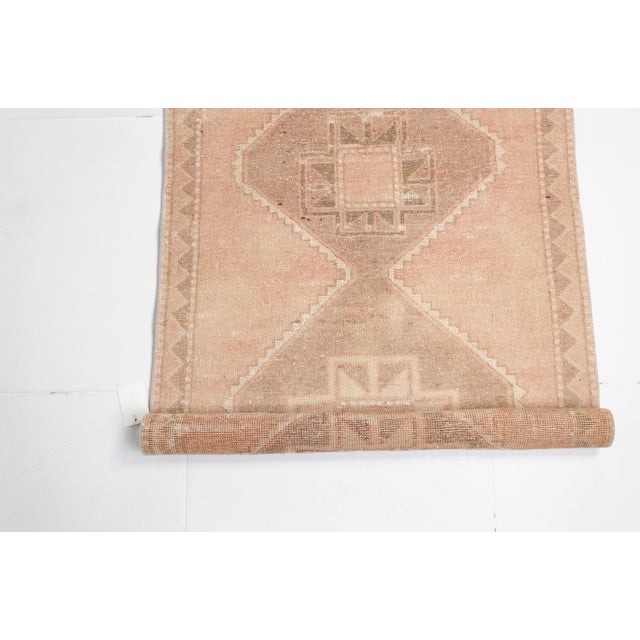 Vintage Handknotted Hallway Runner For Sale - Image 9 of 10