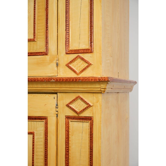 Antique Dutch Farmhouse Cabinet, 1700s For Sale - Image 11 of 18