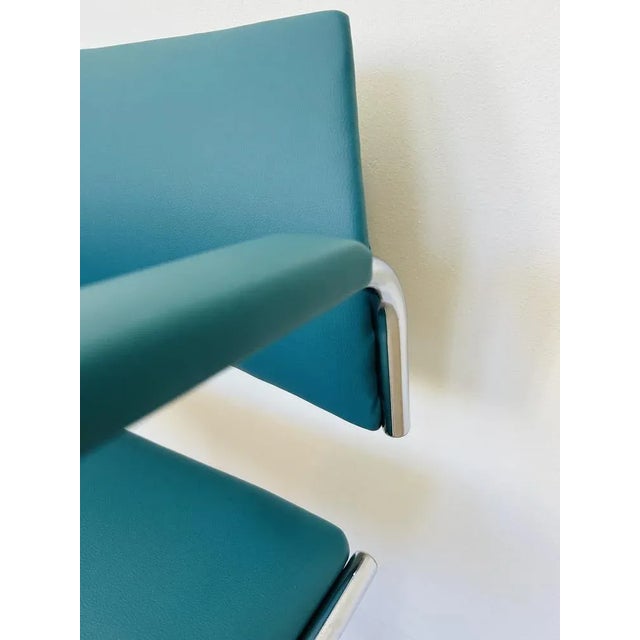 Ocean Blue Desk Chair from Kovona, 1970s For Sale - Image 6 of 9