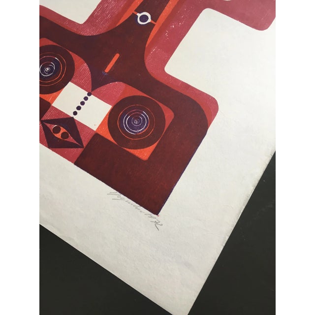 Vintage Print by Manfred Degenhardt, 1972 For Sale - Image 4 of 6