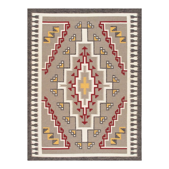 Pasargad Home Tuscany Mocha Wool Area Rug- 8'10'' X 12' 1'' For Sale