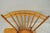 Mid 20th Century Vintage Hunt Country Furniture Pine Wood Writing Desk Windsor Chair W/ Drawer For Sale - Image 5 of 18