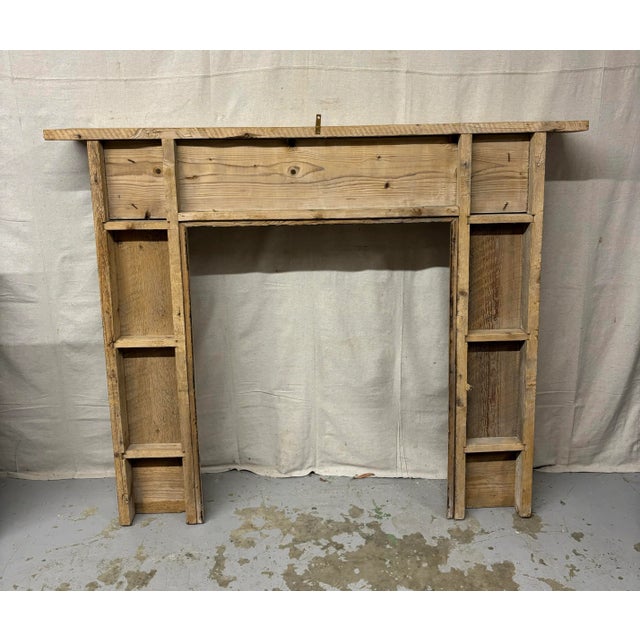 Antique English Pine Mantel For Sale In Naples, FL - Image 6 of 8
