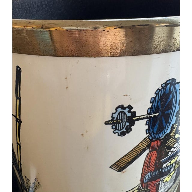 1960s Multiprint Umbrella Stand by Piero Fornasetti, 1960 For Sale - Image 5 of 10