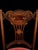 Edwardian Mahogany & Satinwood Inlaid Armchair with Castors, 1905 For Sale - Image 4 of 9