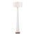 Metal Rosin White Floor Lamp For Sale - Image 7 of 10