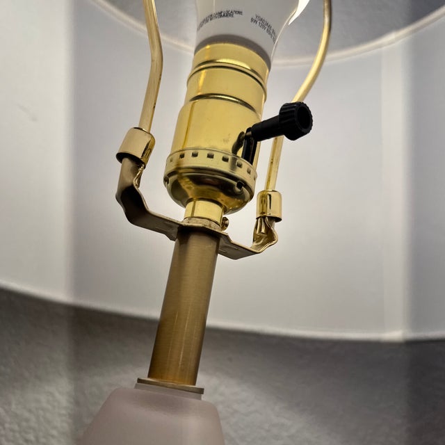 West Elm Metalized Glass Table Lamps - a Pair For Sale - Image 10 of 12