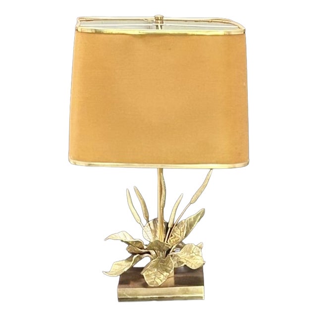 Vintage Lamp in Bronze and Brass, 1970s For Sale