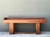 Wood Vintage Plank Wood Coffee Table For Sale - Image 7 of 12