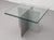 Metal Mid Century Modern Chrome and Glass Side / End Table, Circa 1970s For Sale - Image 7 of 11