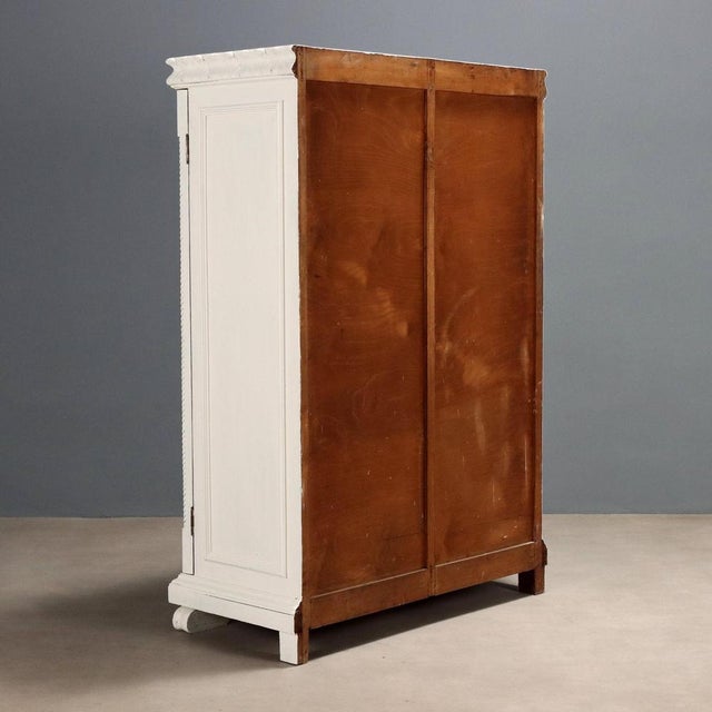 Neo-Renaissance Style Poplar Cabinet For Sale - Image 10 of 11