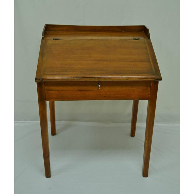 Pine And Poplar Schoolmaster S Desk Chairish