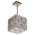 Mid-Century Modernist Pendant with Etched Glass and Chrome Fittings by Kinkeldy For Sale - Image 9 of 9