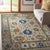 Textile 9x12 Ivory Hand-Knotted Wool Floral Symphony Classic Traditional Carpet Rug For Sale - Image 7 of 10