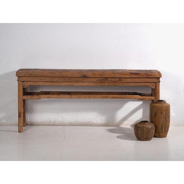 Brown Antique Altar Console Table from Amaru For Sale - Image 8 of 12