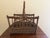 Wood Vintage Rustic Twig Magazine Holder With Arched Handle For Sale - Image 7 of 8