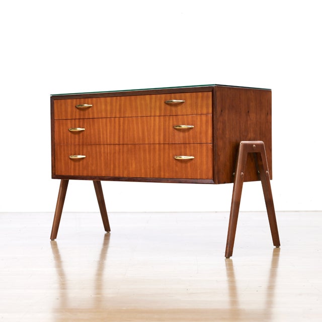 1960s Mid Century British Design Vanity Dresser For Sale In Los Angeles - Image 6 of 9