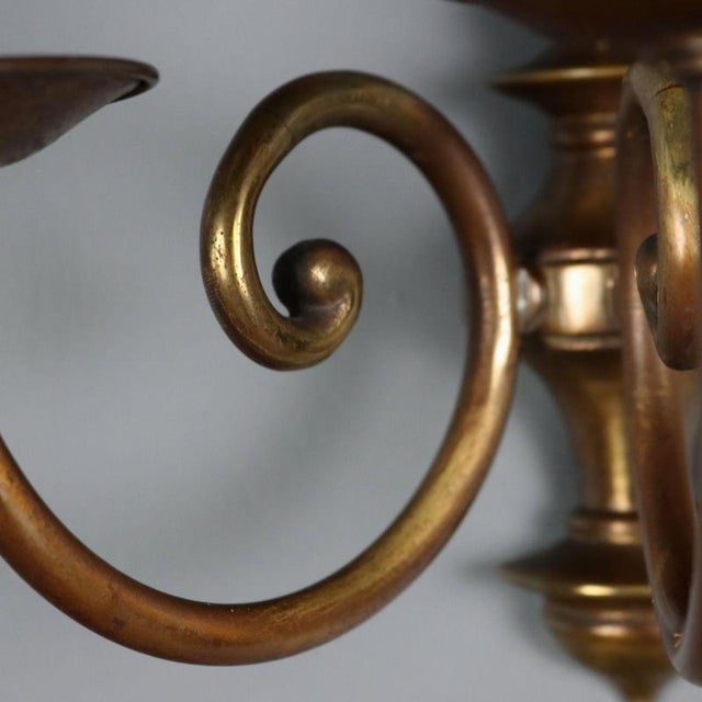 Gilded Bronze Wall Lights, Set of 2 For Sale - Image 5 of 8