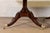 Wood Baker Furniture Style Georgian Banded Mahogany Double Pedestal Extension Dining Table, Newly Refinished For Sale - Image 7 of 11