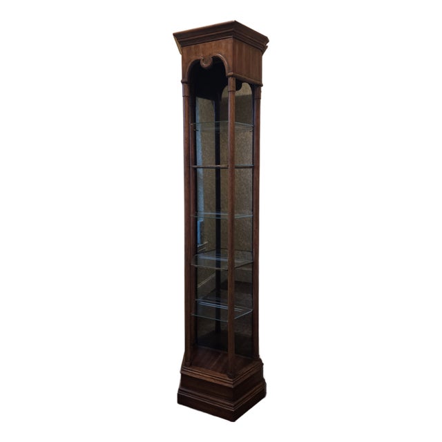 Vintage Mirrored Display Shelf For Sale