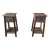 Early 20th Century Handcrafted Reclaimed Teak Rustic Side Table With Drawer For Sale