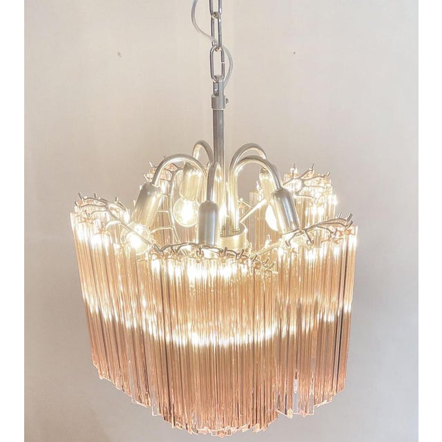 Murano Glass Chandeliers, 1990s, Set of 2 For Sale - Image 16 of 18