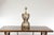 Metal Mid 20th Century Italian Brass Hourglass Shaped Single Light Lamp, US Wired For Sale - Image 7 of 12