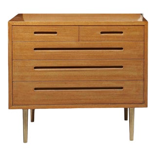 Edward Wormley Primavera Mahogany Commode For Sale