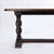 Early 20th Century Early 20th Century Carved Oak Barley Twist Hall Table Made by Flints Fine Furniture New York For Sale - Image 5 of 10