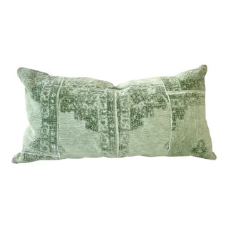 Contemporary Textural Lumbar Pillow Insert & Cover For Sale