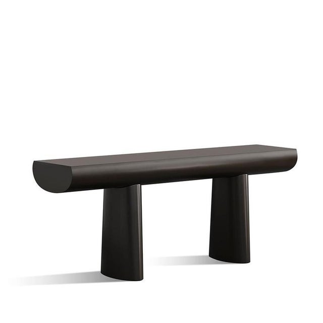 Contemporary Wood Console Table by Aldo Bakker for Karakter For Sale - Image 3 of 14