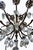 Metal Eighteen-Light King Umberto of Savoy Chandelier in Bronze and Crystal, 1890s For Sale - Image 7 of 14