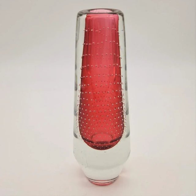 1940s Glass Vase by Gunnel Nyman for Nuutajarvi Notsjo, Finland, 1940s For Sale - Image 5 of 8