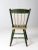 Antique Primitive Painted Plank Seat Chair For Sale - Image 4 of 11