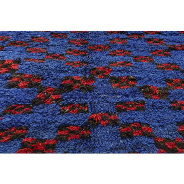 Late 20th Century Vintage Beni M'Guild Moroccan Rug, 06'00 X 10'02 For Sale - Image 5 of 10