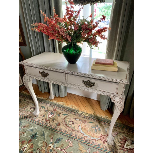 Early 20th Century Colonial Revival Entry Table For Sale - Image 5 of 9