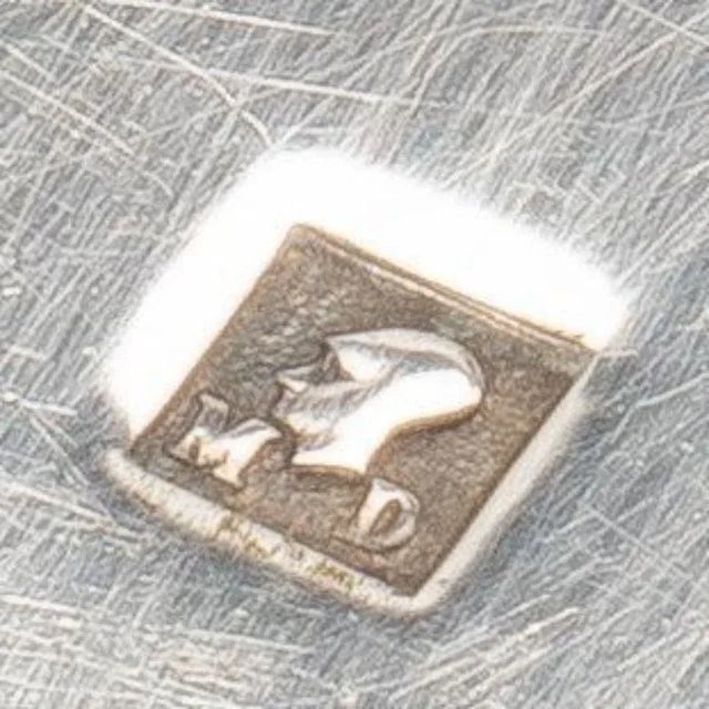 Pair of French Silvered Brass Verrière Wine Rinsers (1700's) For Sale - Image 9 of 10